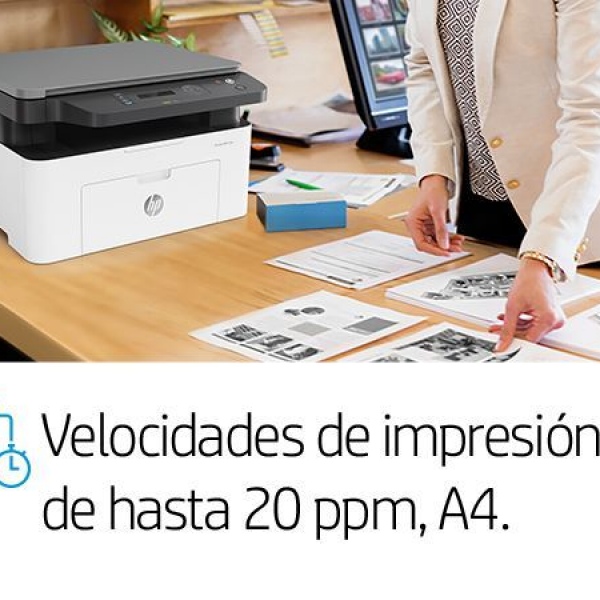 Impresora Laser HP MFP 135w