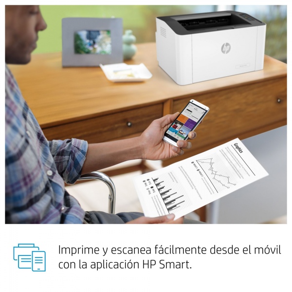 Impresora HP Laser 107w