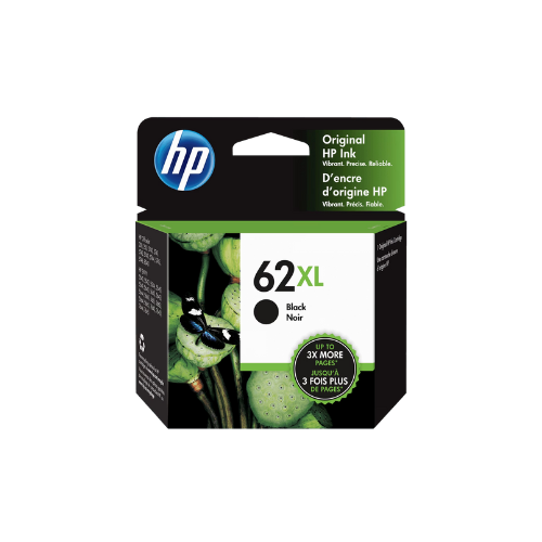 Cartucho de Tinta HP 62XL Negra Original