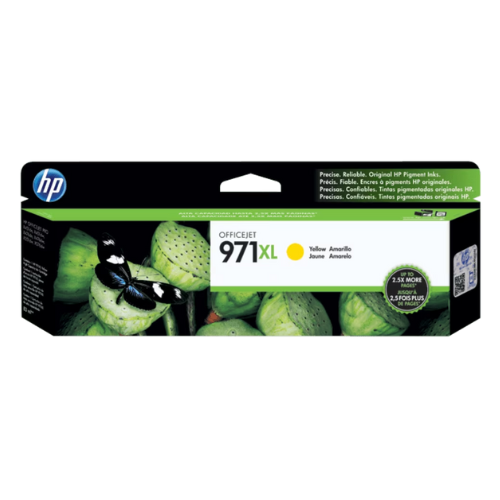 Cartucho de Tinta HP 971XL Amarilla Original