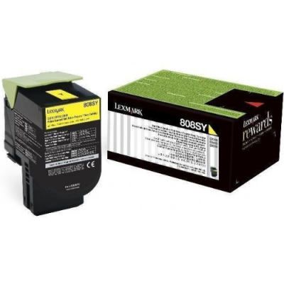 Tóner LEXMARK 808SY
