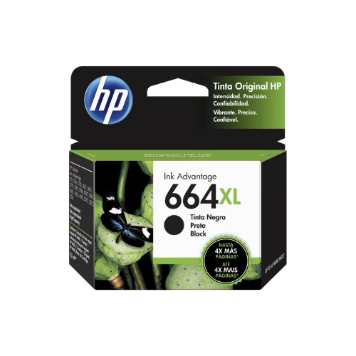 Cartucho de Tinta HP 664XL Negra Original