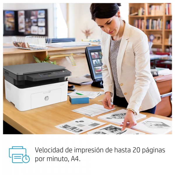Impresora Laser HP MFP 135w